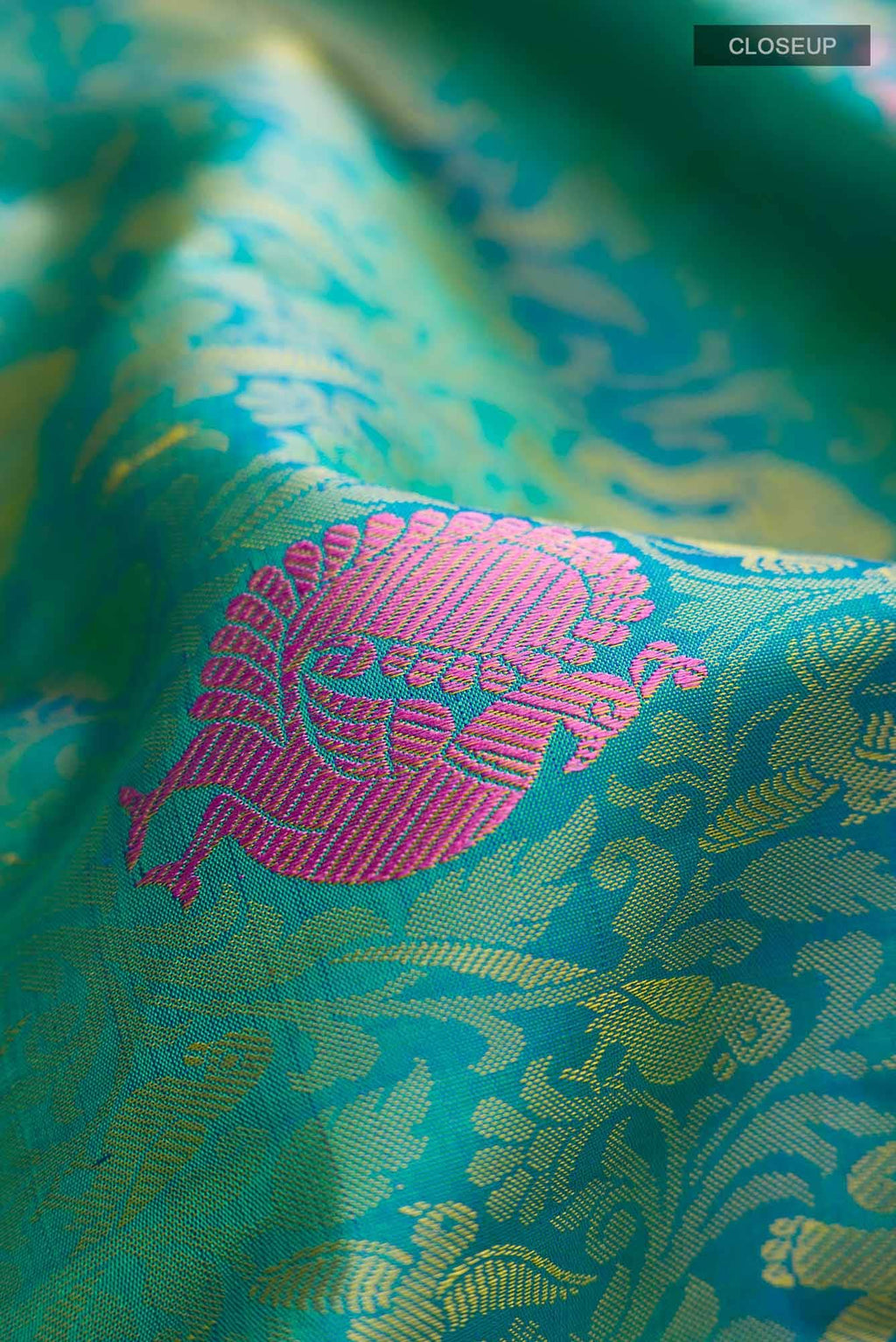 Green Kanchipuram Silk Saree
