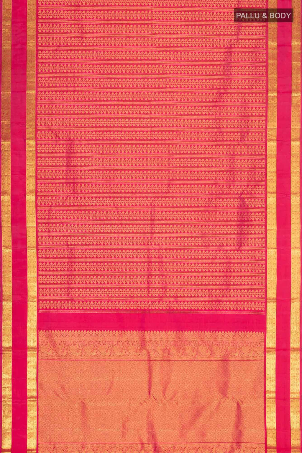 Pink Kanchipuram Silk Saree