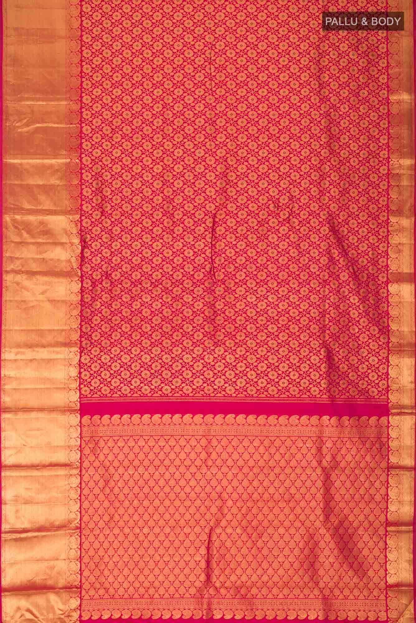 Red Kanchipuram Silk Saree