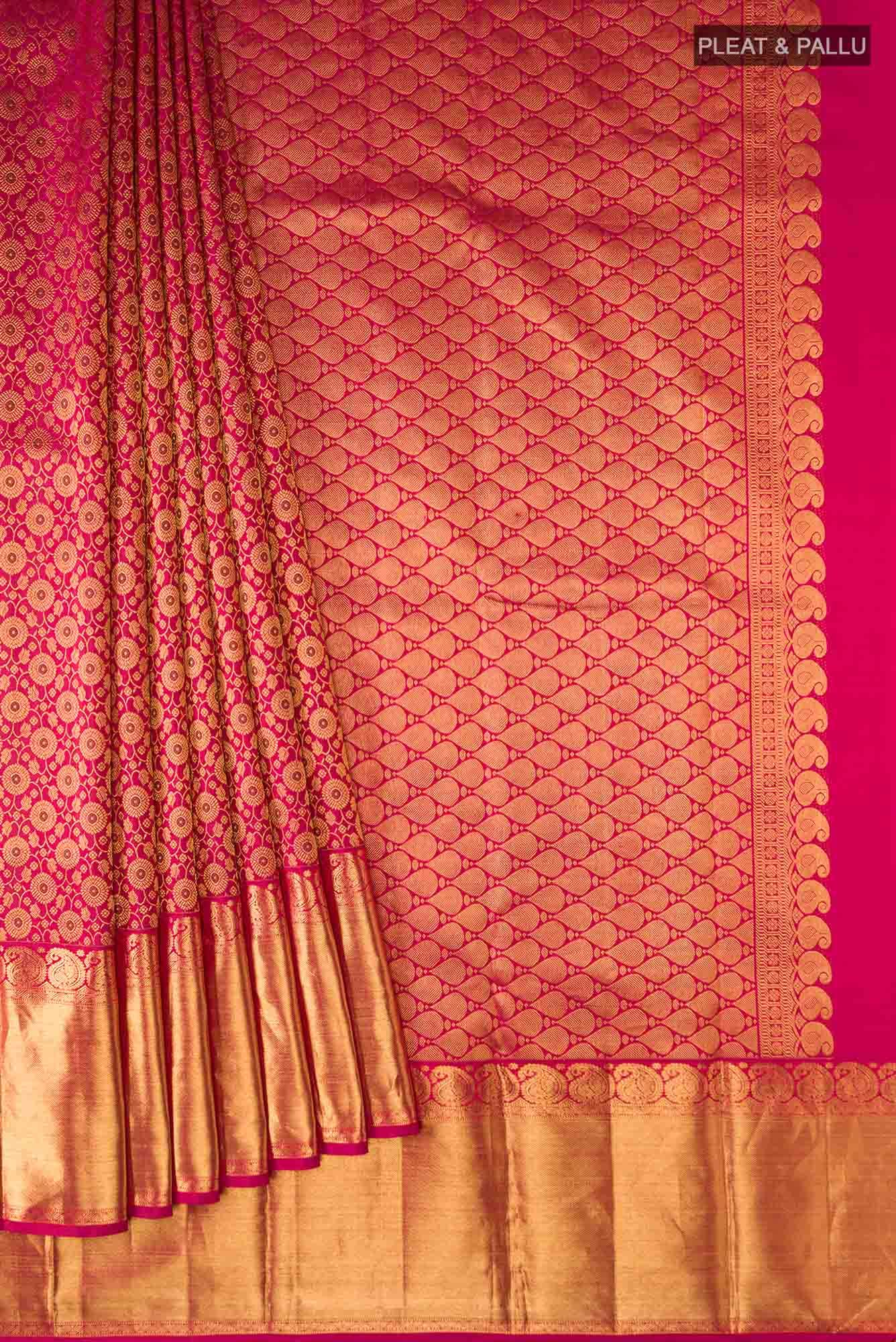 Red Kanchipuram Silk Saree