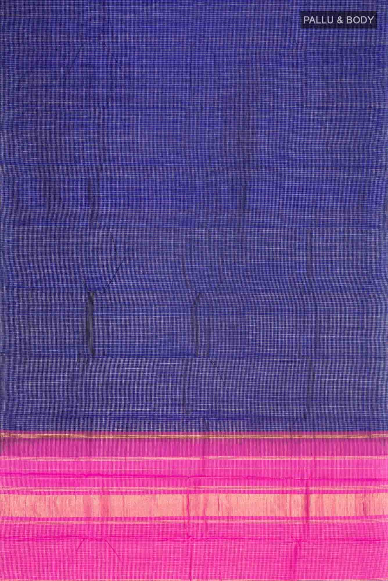 Blue Kanchipuram Silk Saree