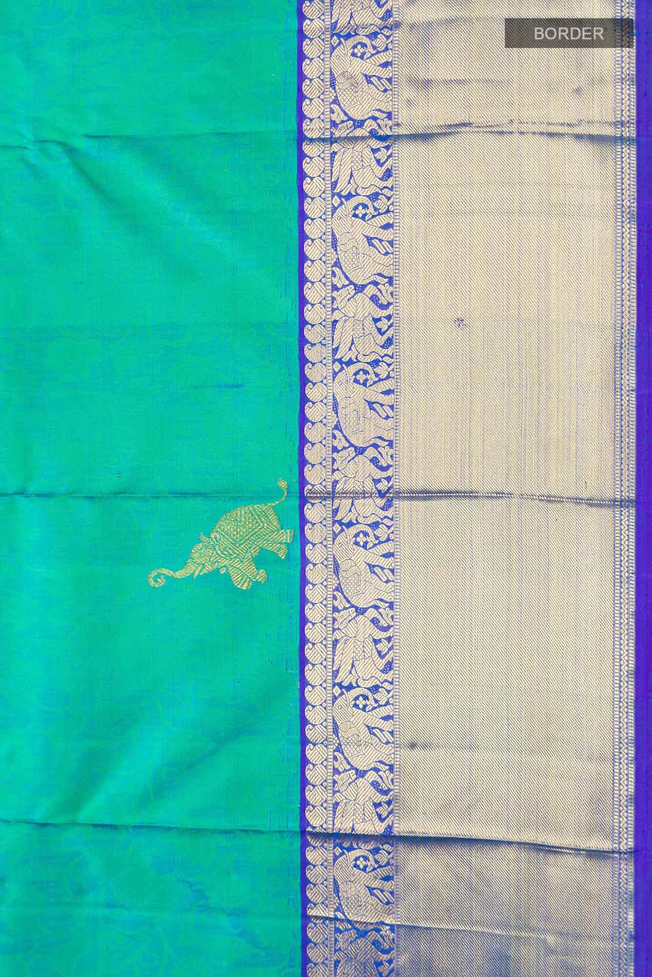 Green Kanchipuram Silk Saree