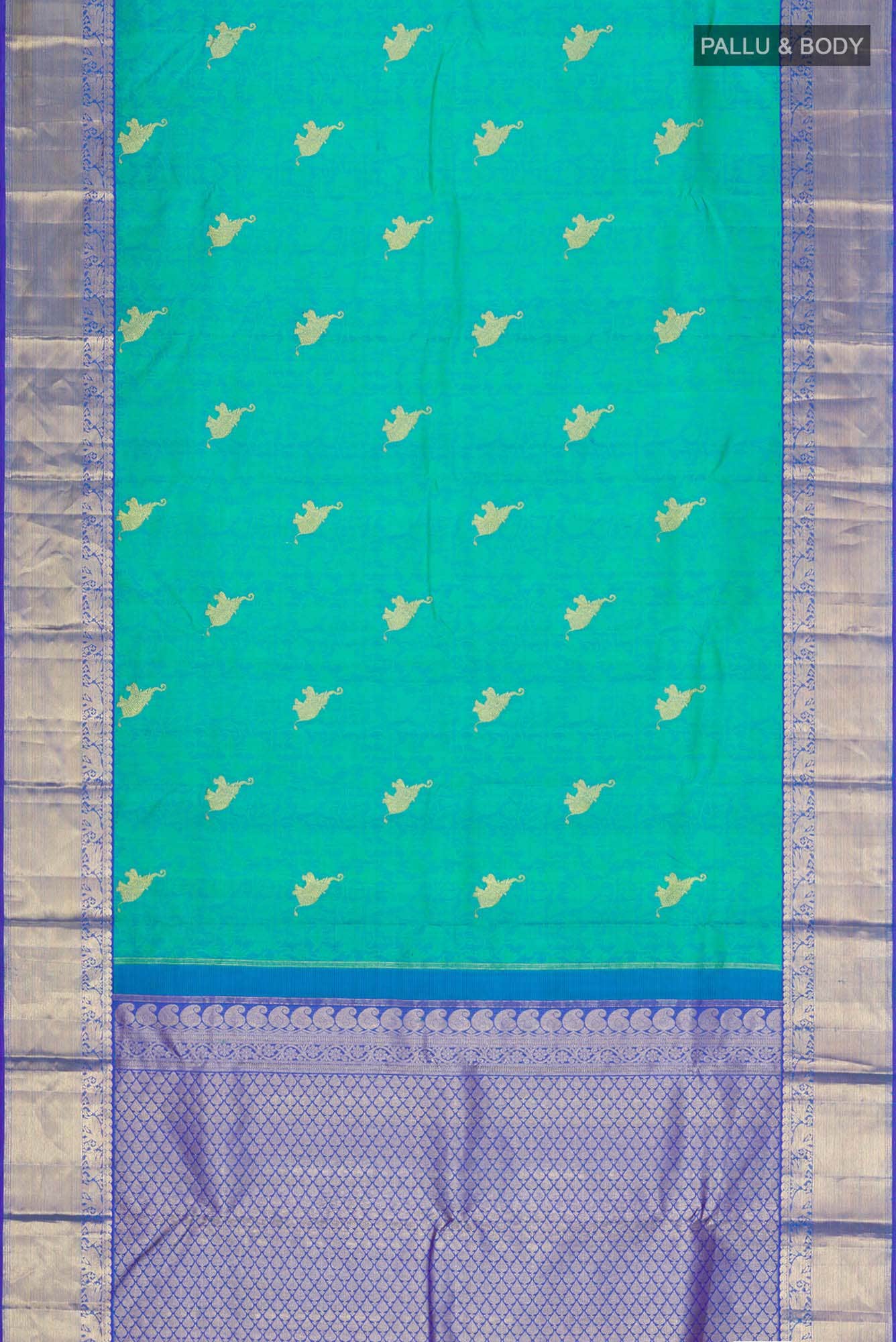 Green Kanchipuram Silk Saree
