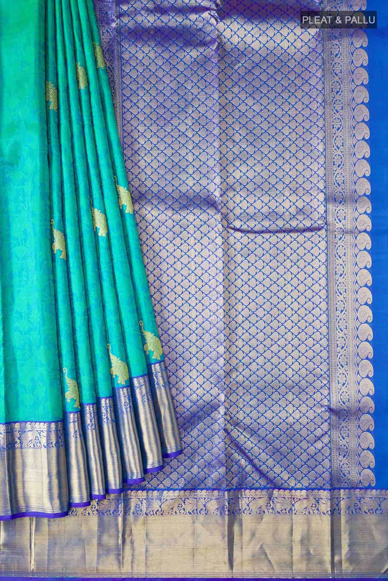 Green Kanchipuram Silk Saree