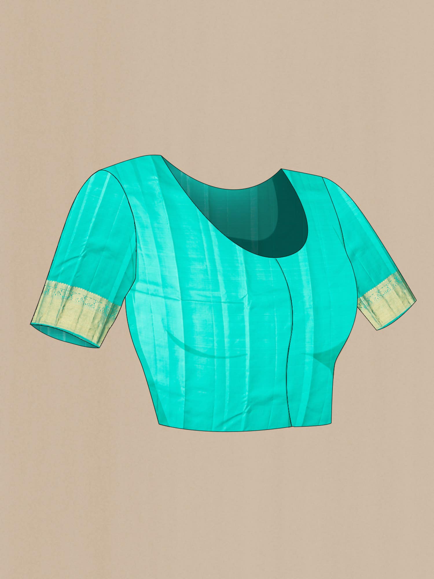Green Kanchipuram Silk Saree