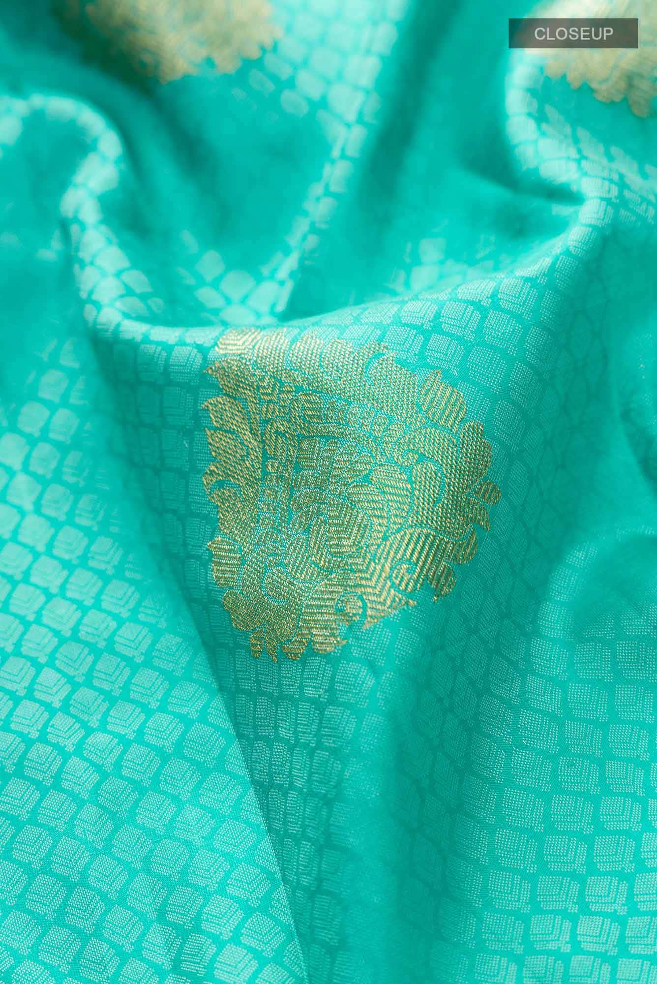 Green Kanchipuram Silk Saree