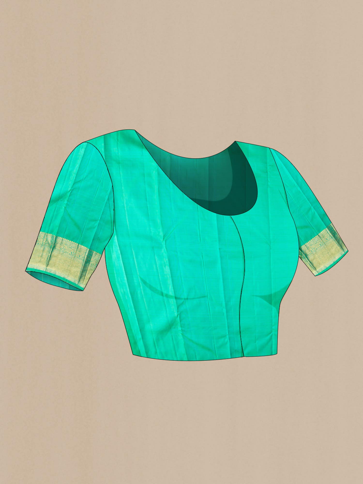 Green Kanchipuram Silk Saree