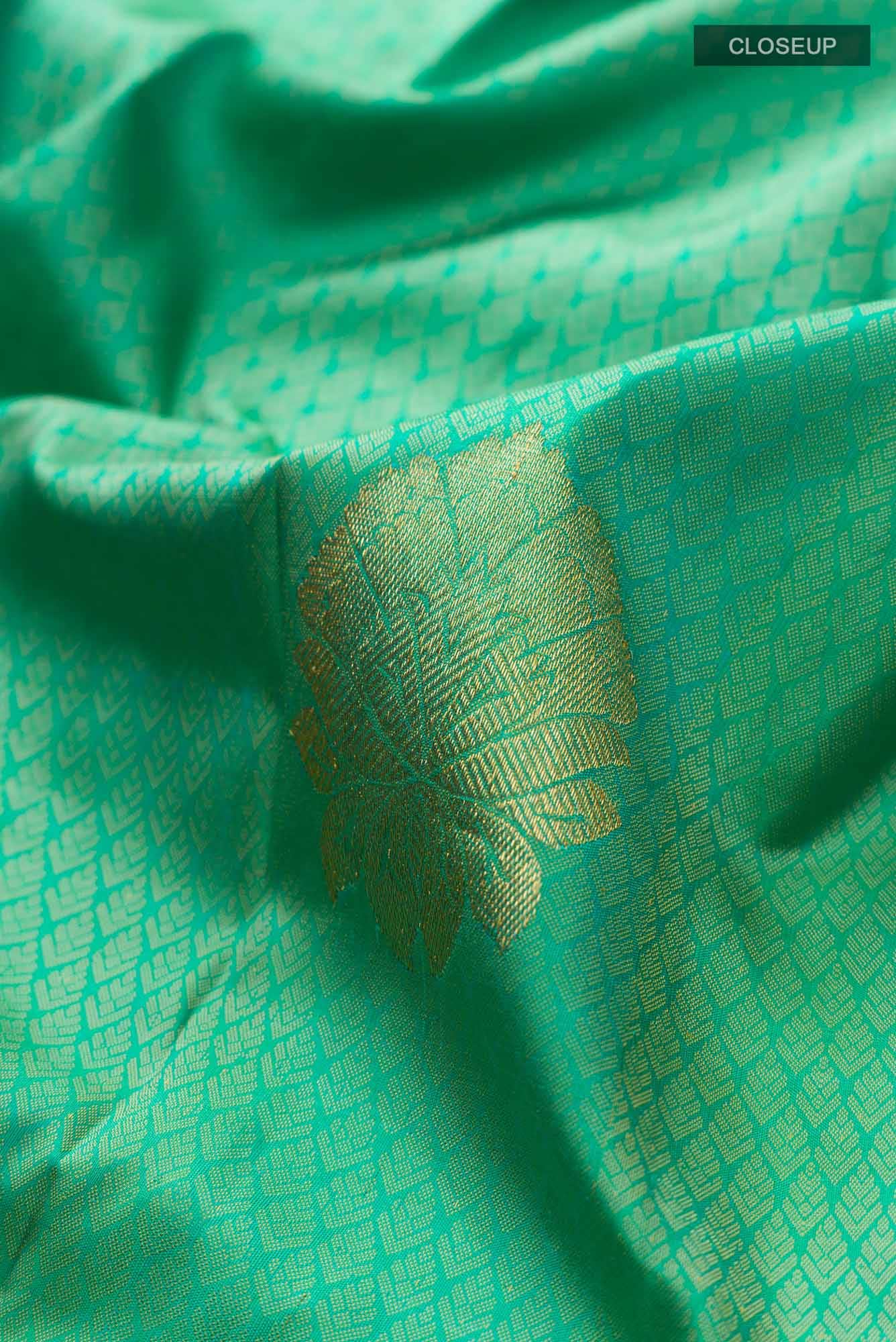 Green Kanchipuram Silk Saree