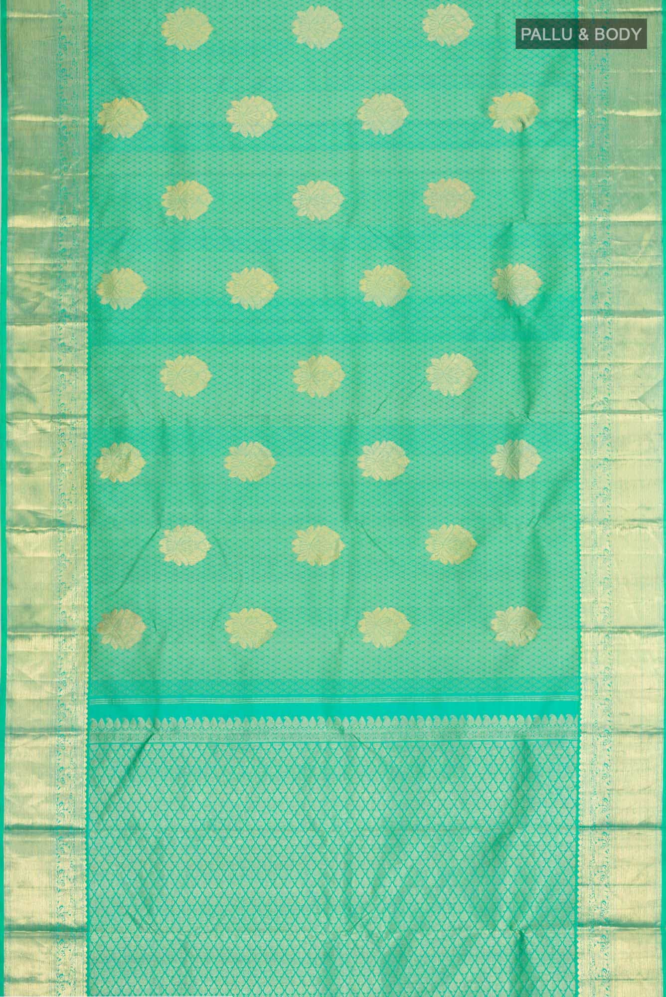 Green Kanchipuram Silk Saree