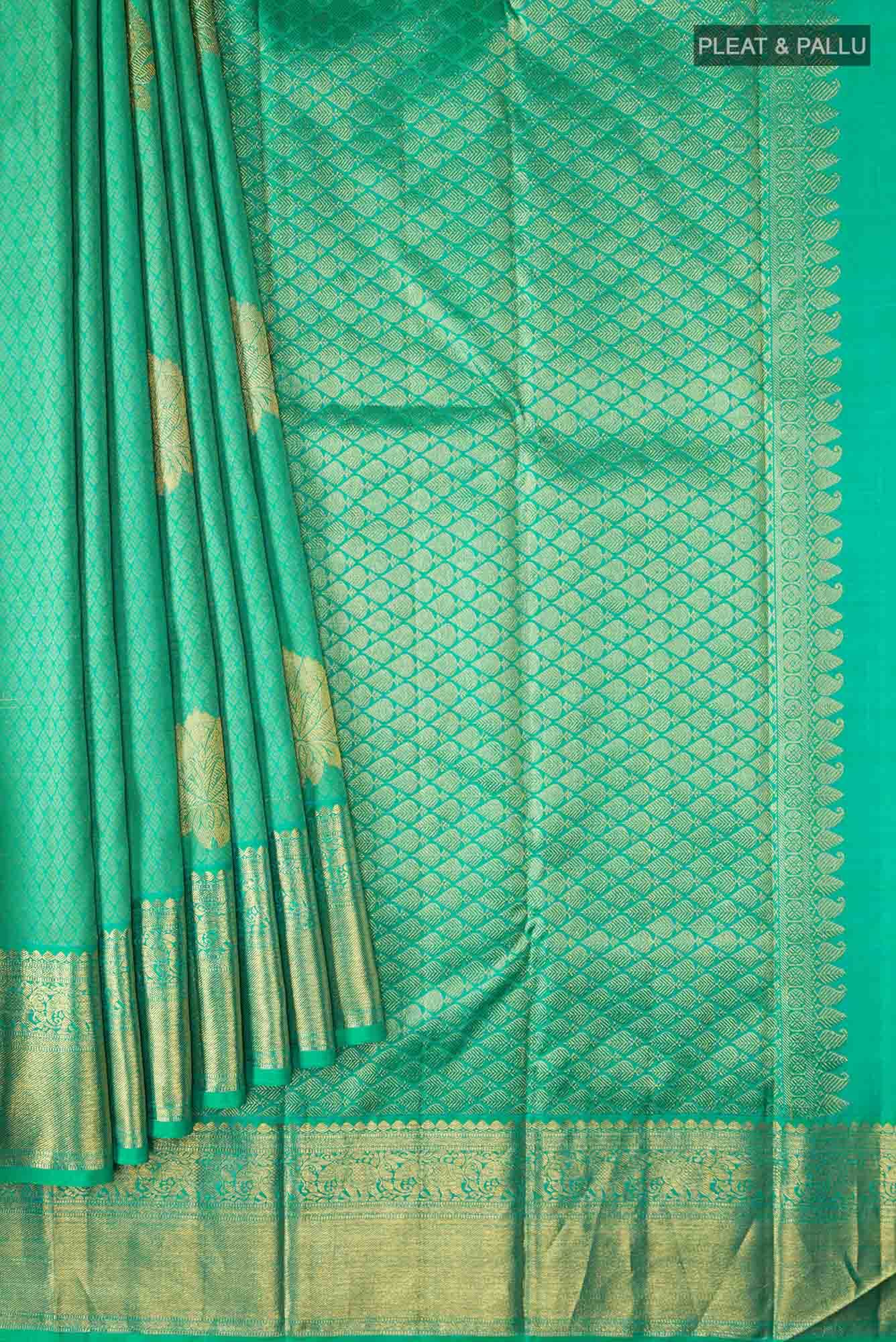 Green Kanchipuram Silk Saree