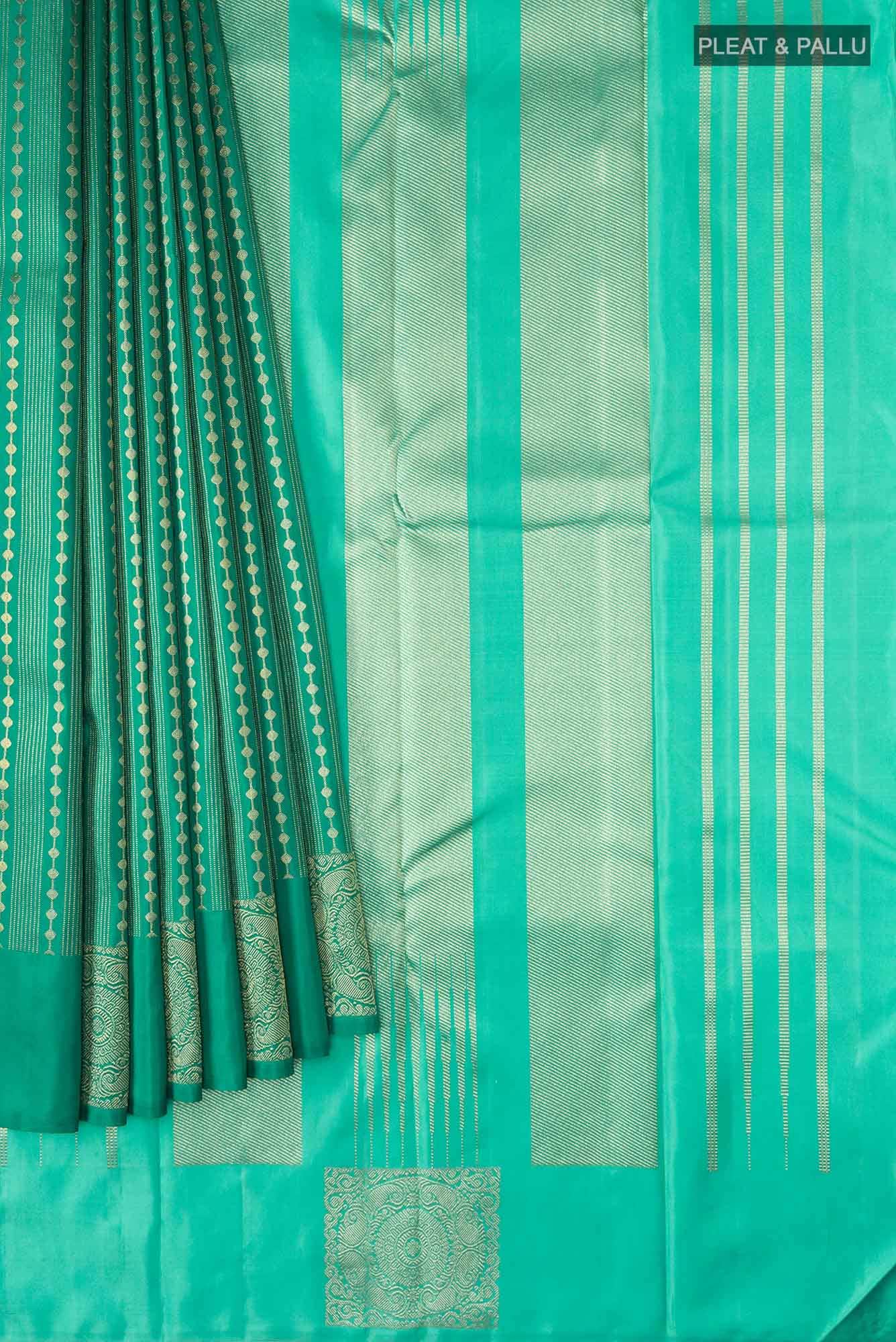 Green Kanchipuram Silk Saree
