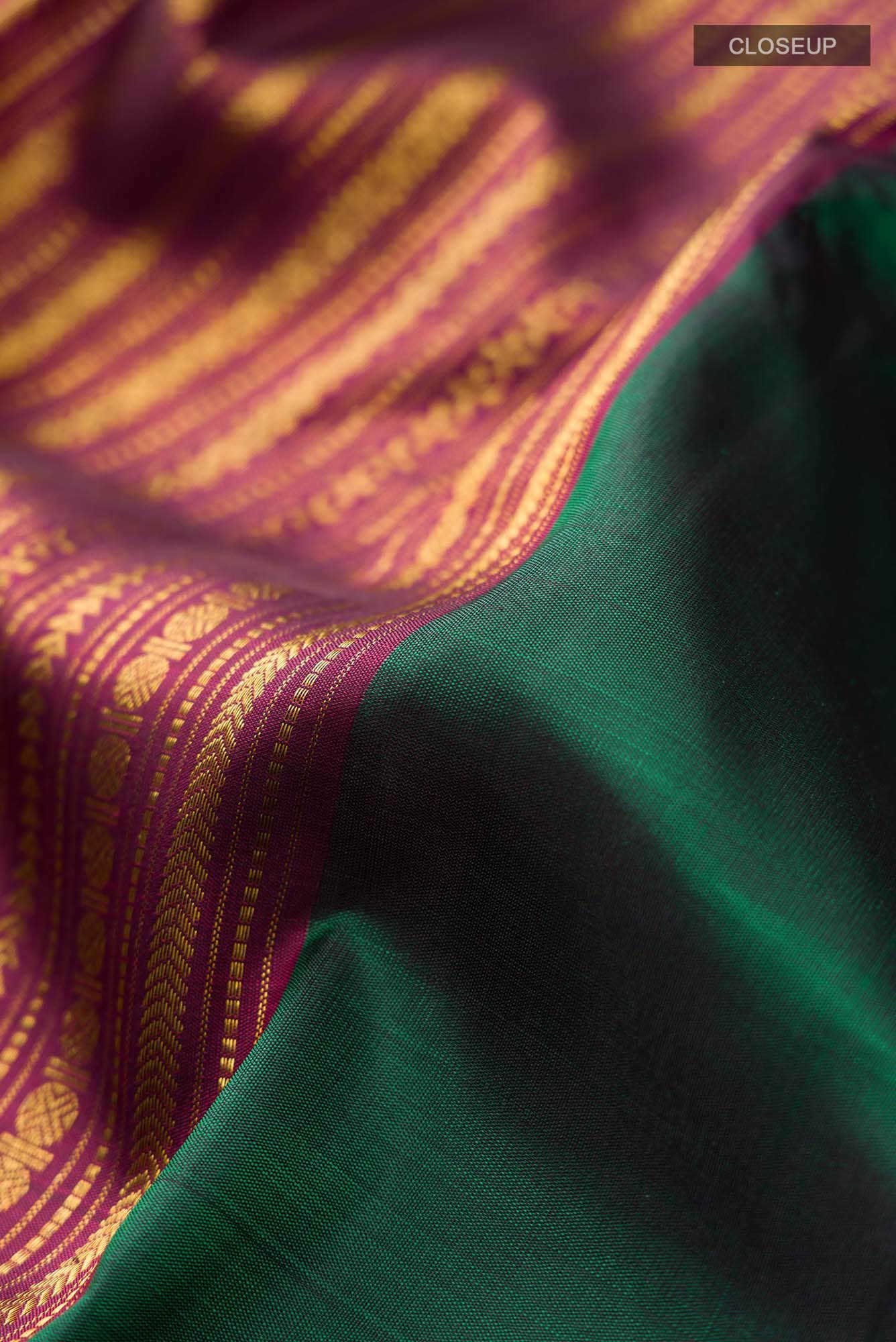 Green Kanchipuram Silk Saree