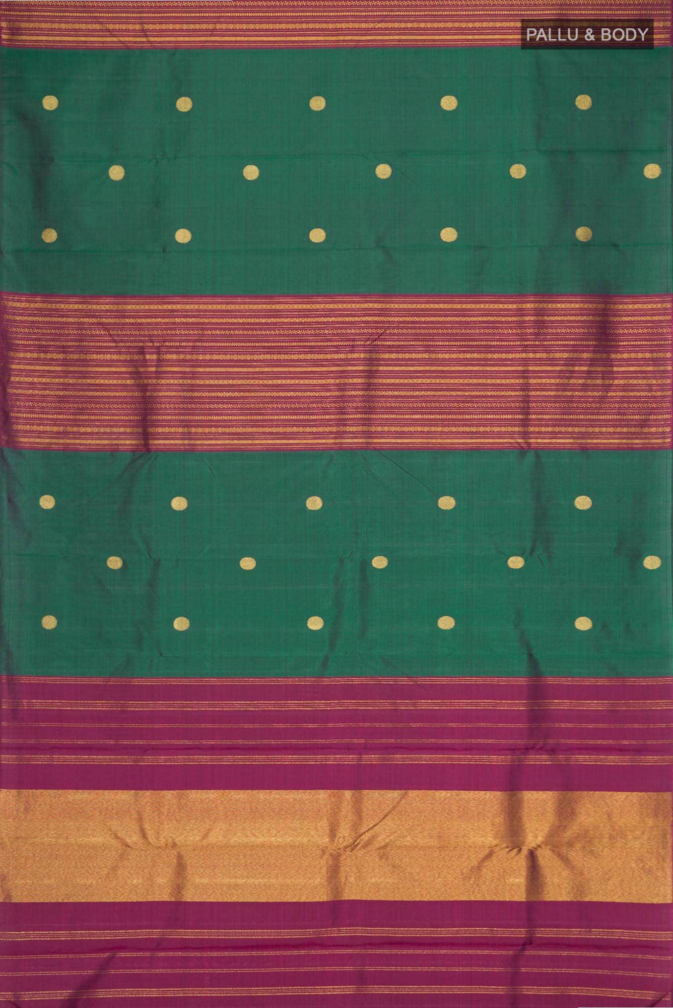Green Kanchipuram Silk Saree