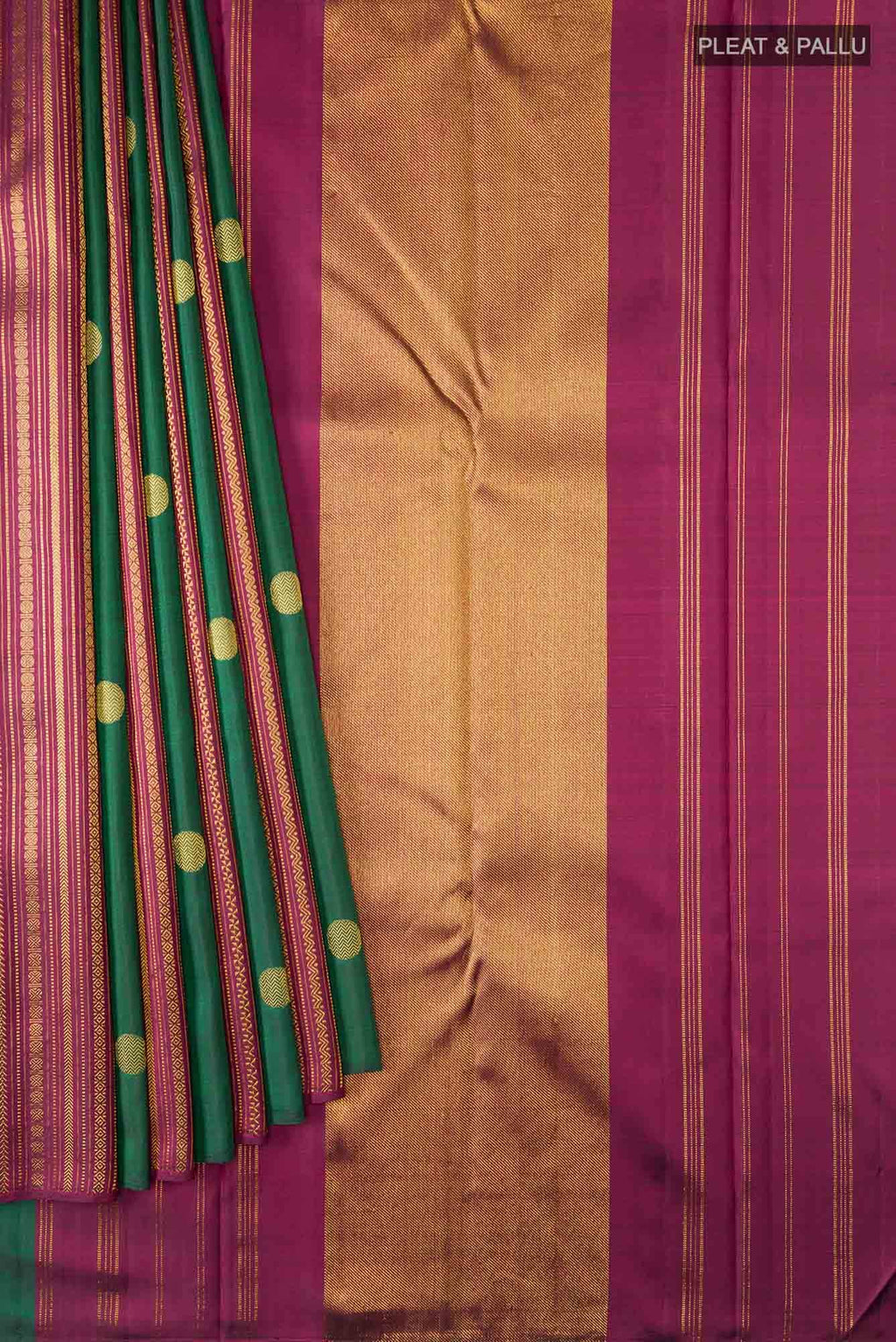 Green Kanchipuram Silk Saree