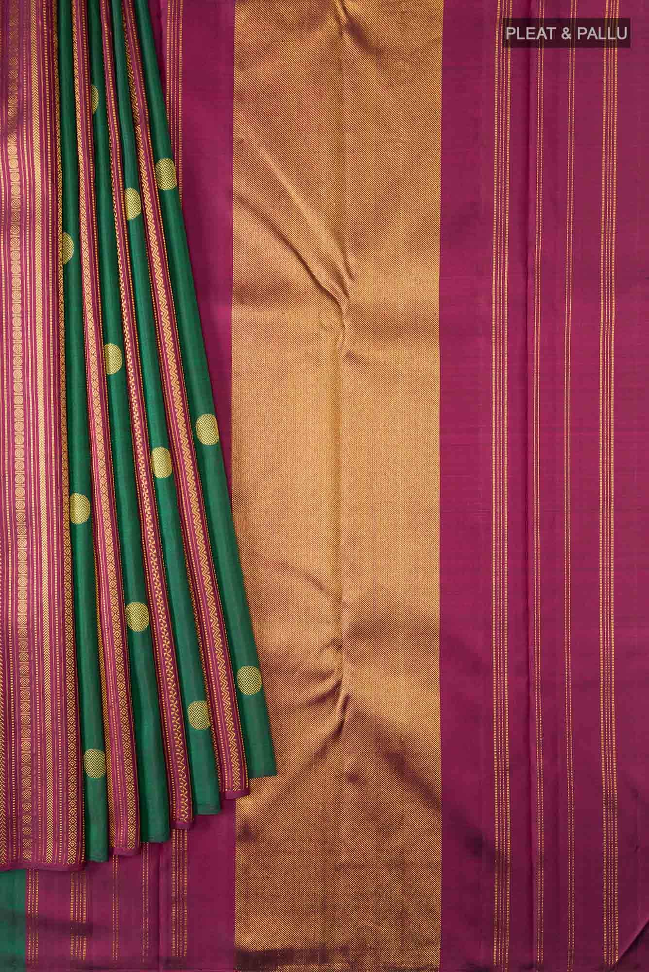 Green Kanchipuram Silk Saree