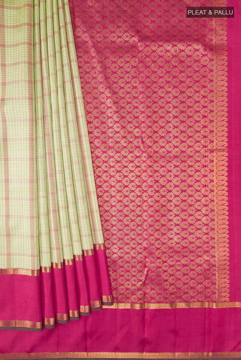 Green Kanchipuram Silk Saree