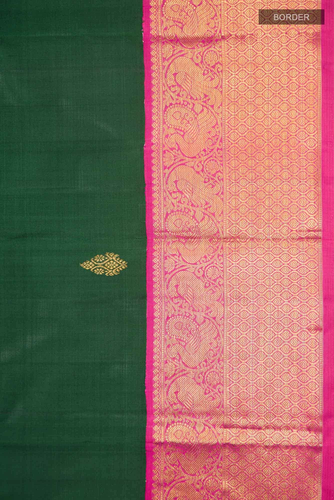 Green Kanchipuram Silk Saree