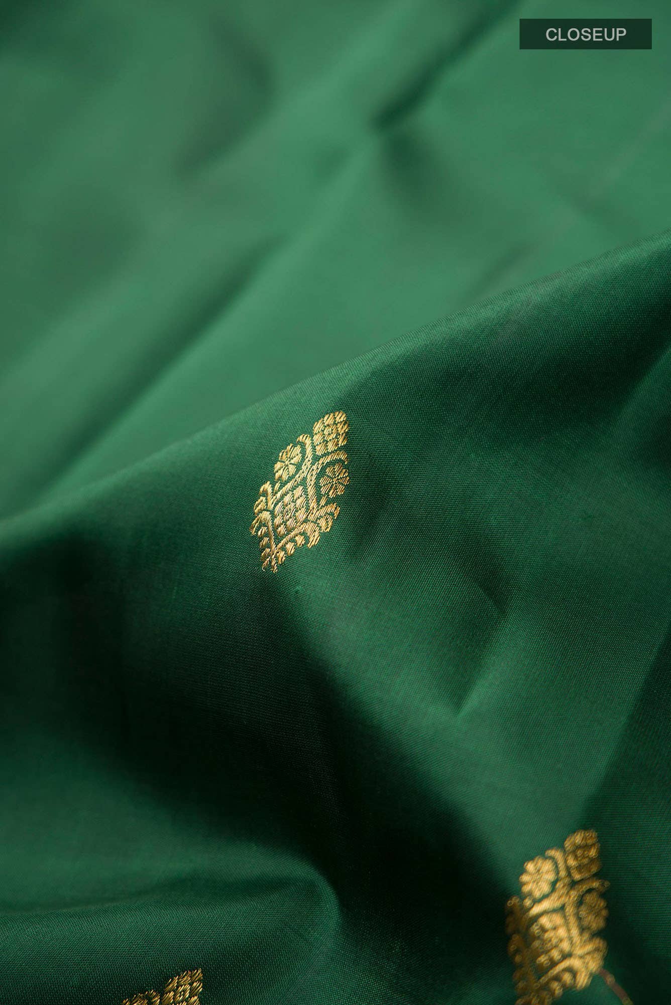 Green Kanchipuram Silk Saree