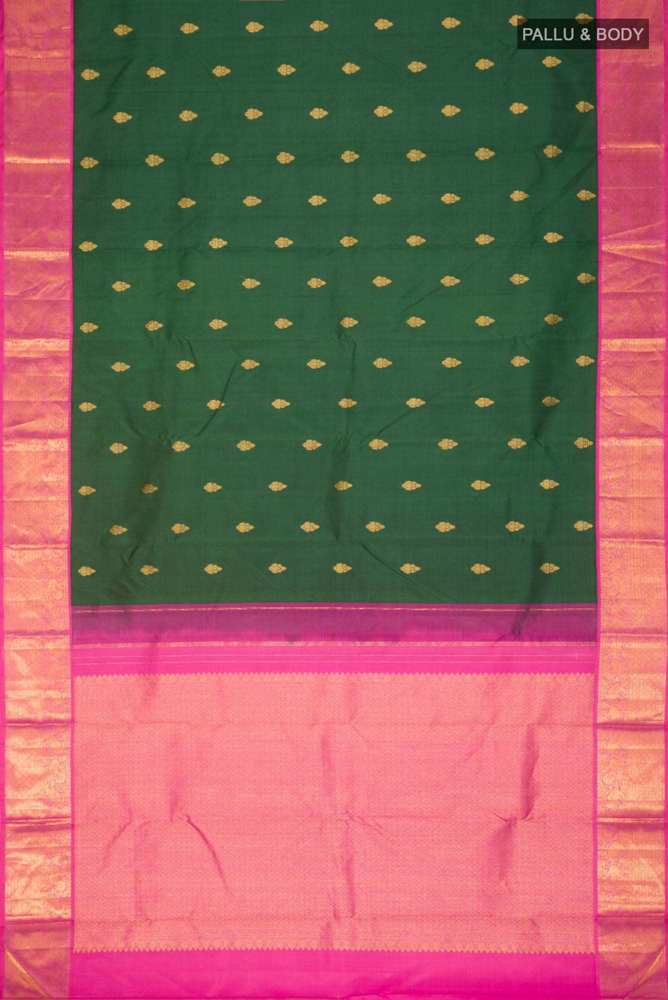 Green Kanchipuram Silk Saree