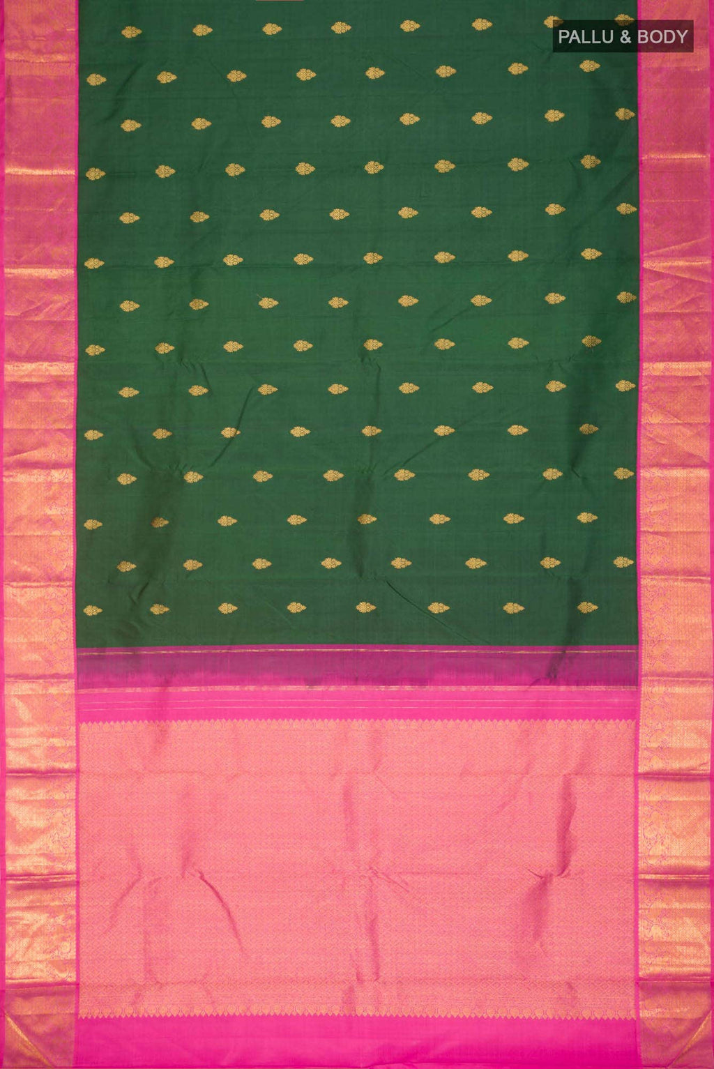 Green Kanchipuram Silk Saree