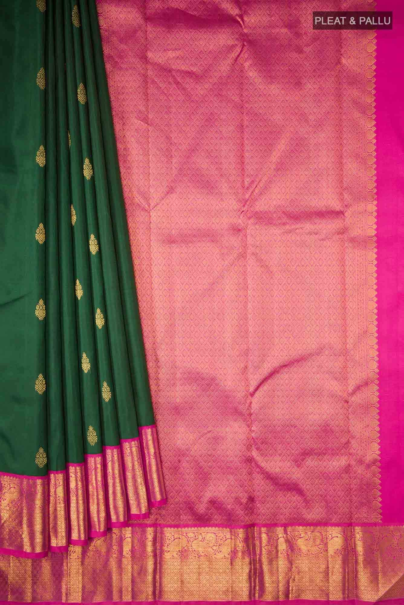 Green Kanchipuram Silk Saree