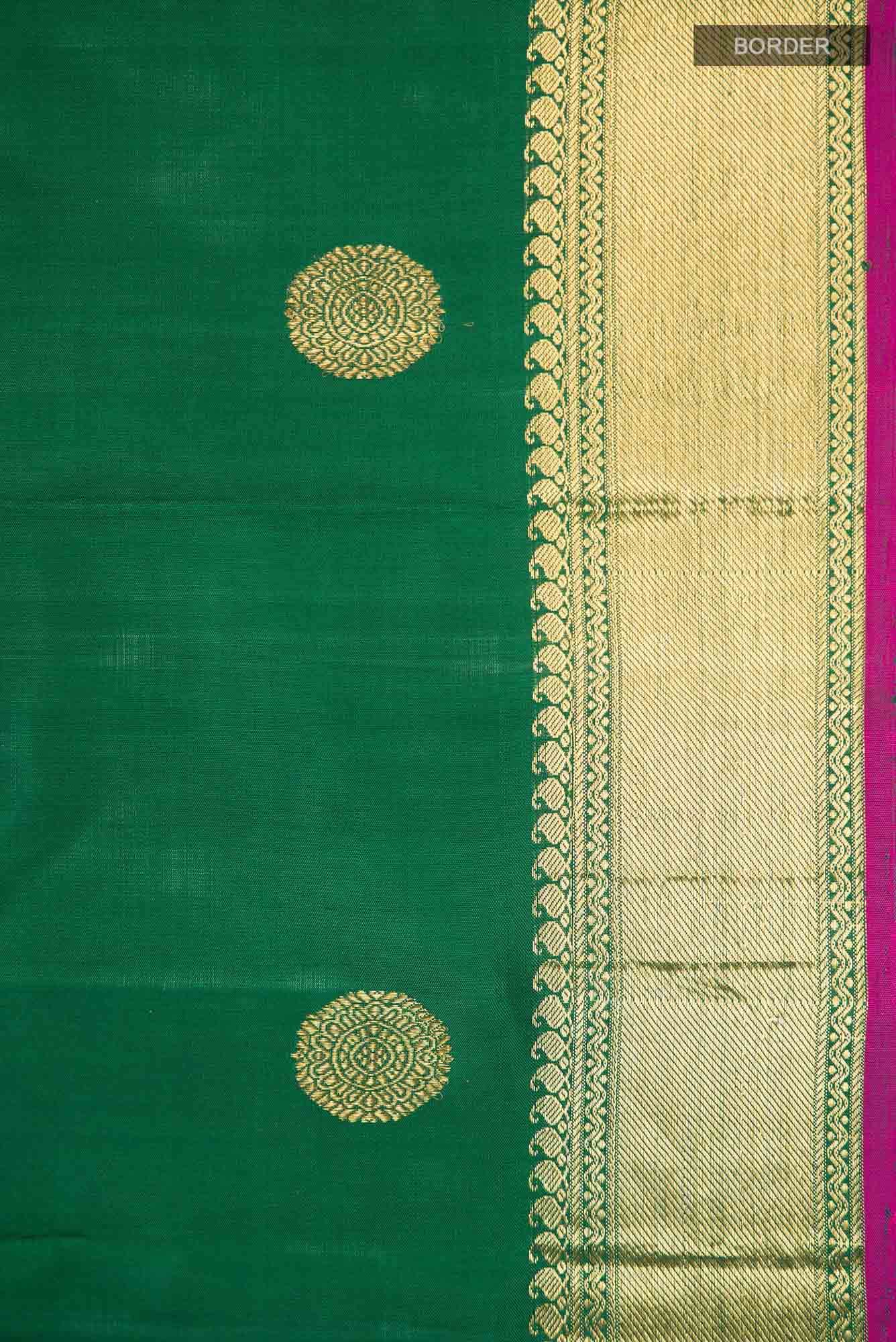 Green Kanchipuram Silk Saree