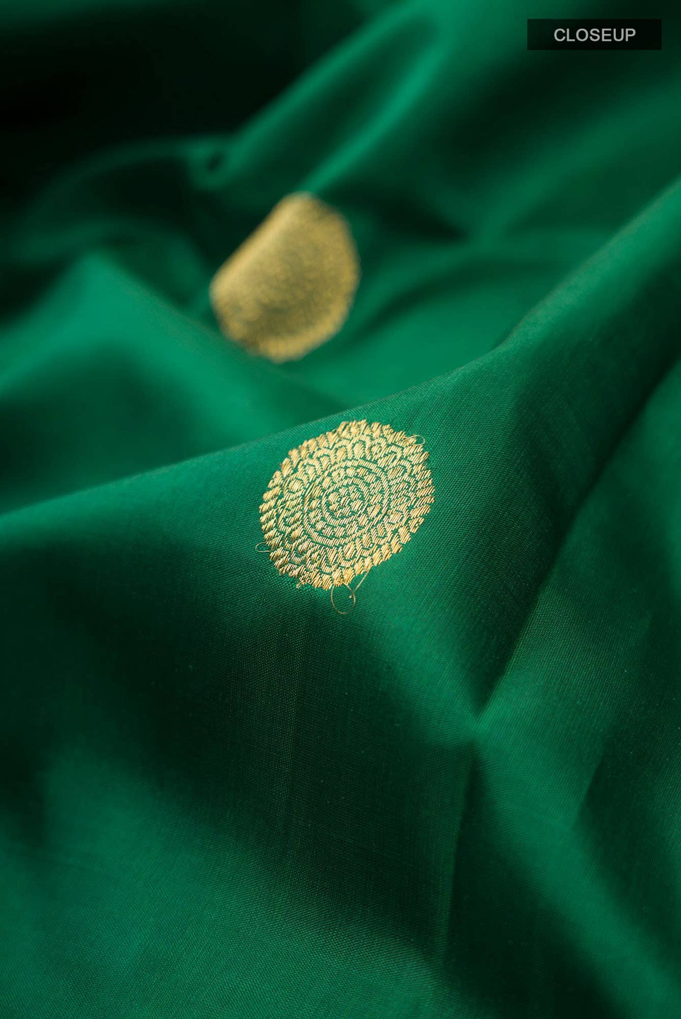 Green Kanchipuram Silk Saree