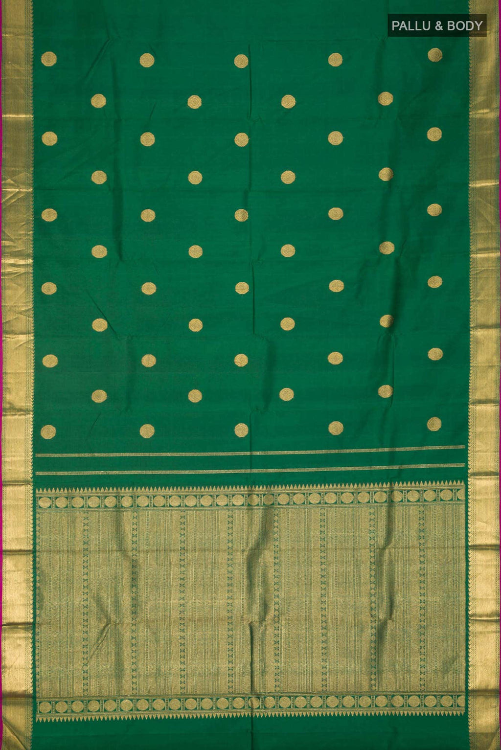 Green Kanchipuram Silk Saree