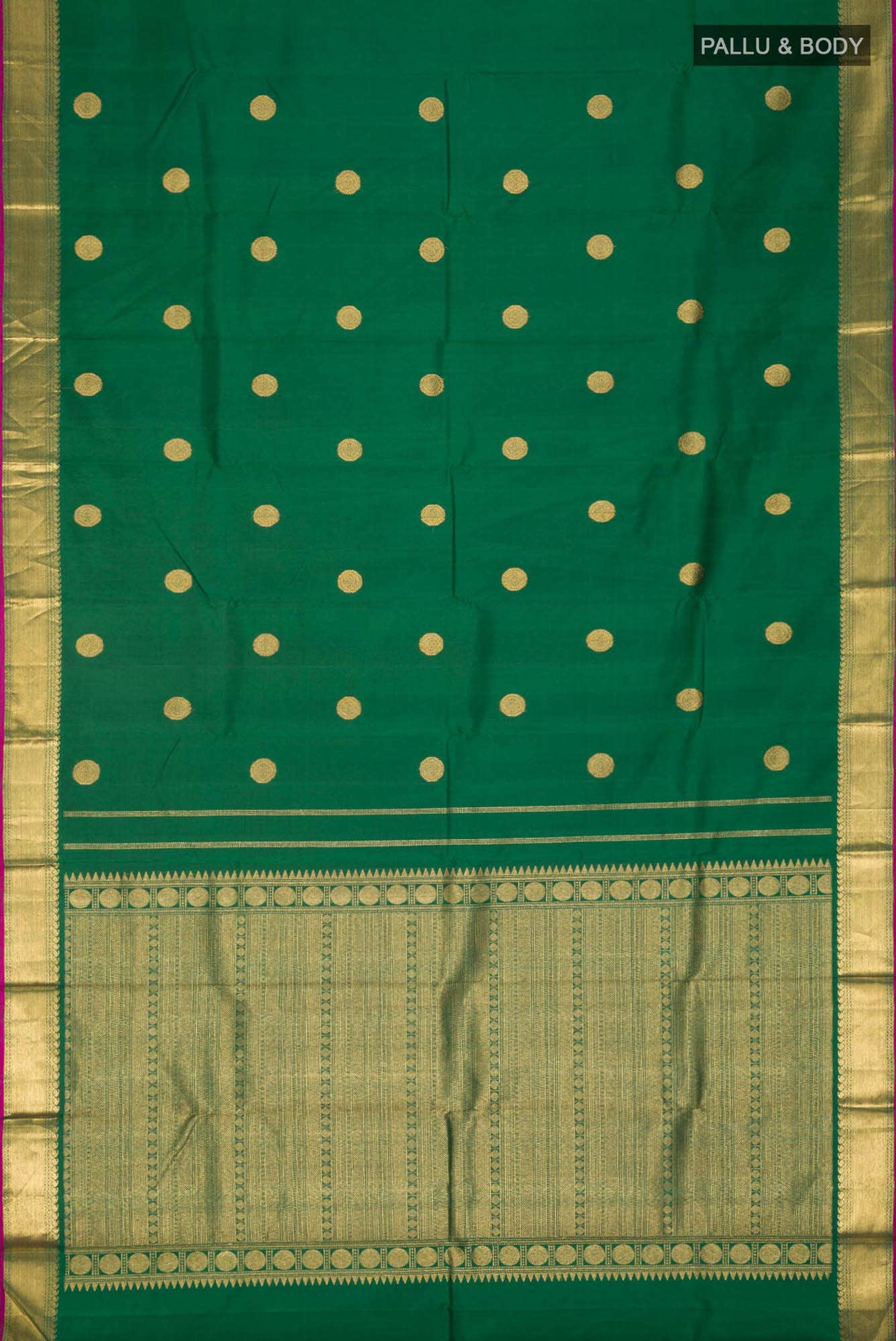 Green Kanchipuram Silk Saree