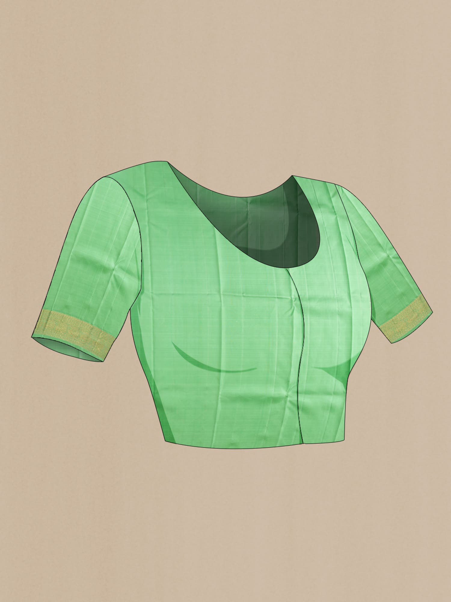Green Kanchipuram Silk Saree