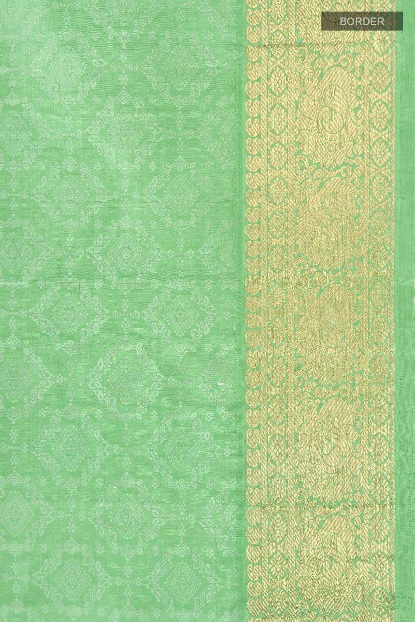 Green Kanchipuram Silk Saree