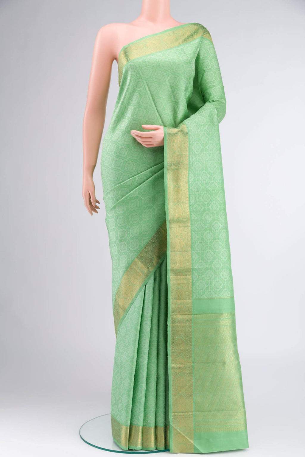Green Kanchipuram Silk Saree
