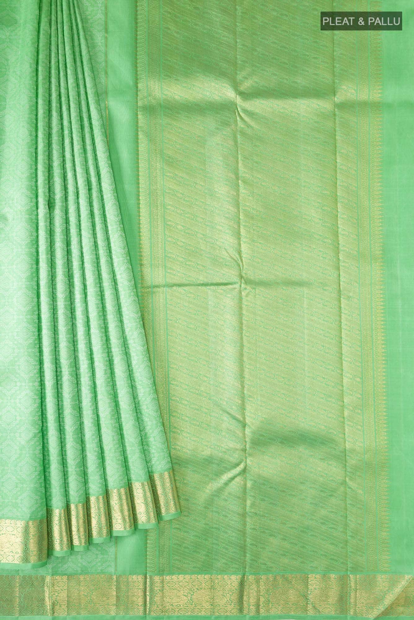 Green Kanchipuram Silk Saree