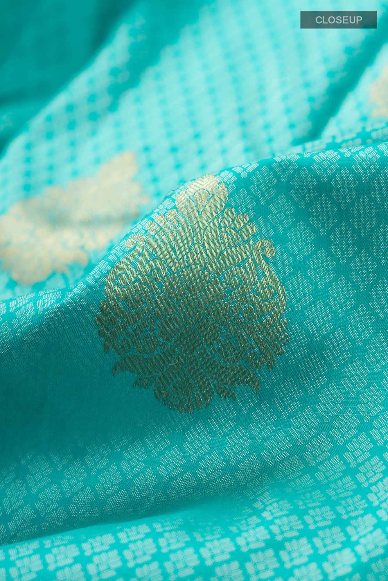 Green Kanchipuram Silk Saree