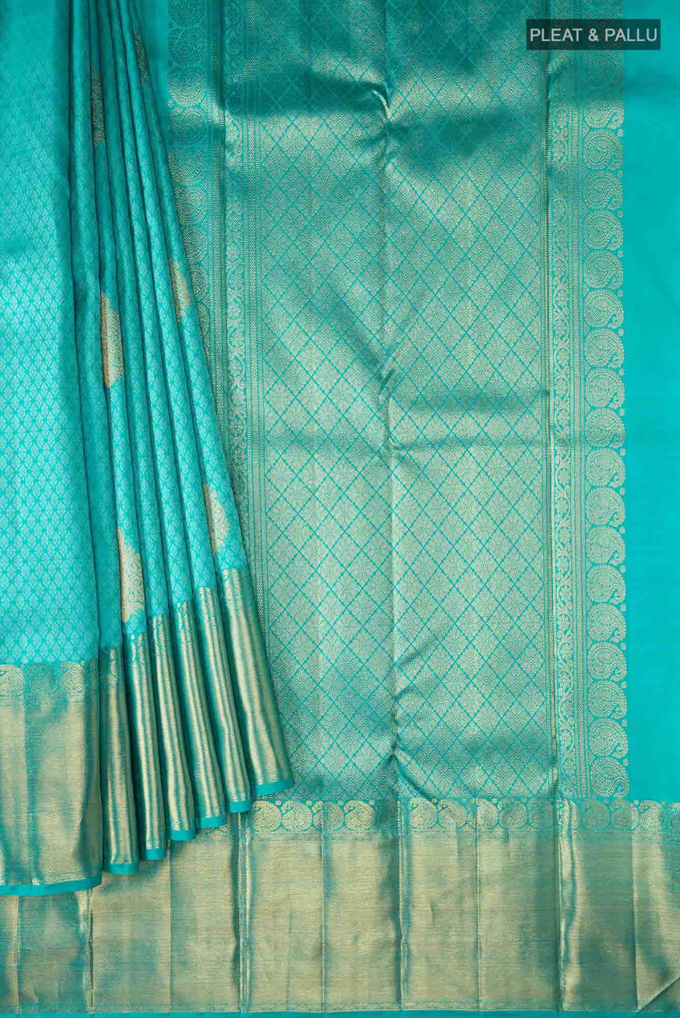 Green Kanchipuram Silk Saree