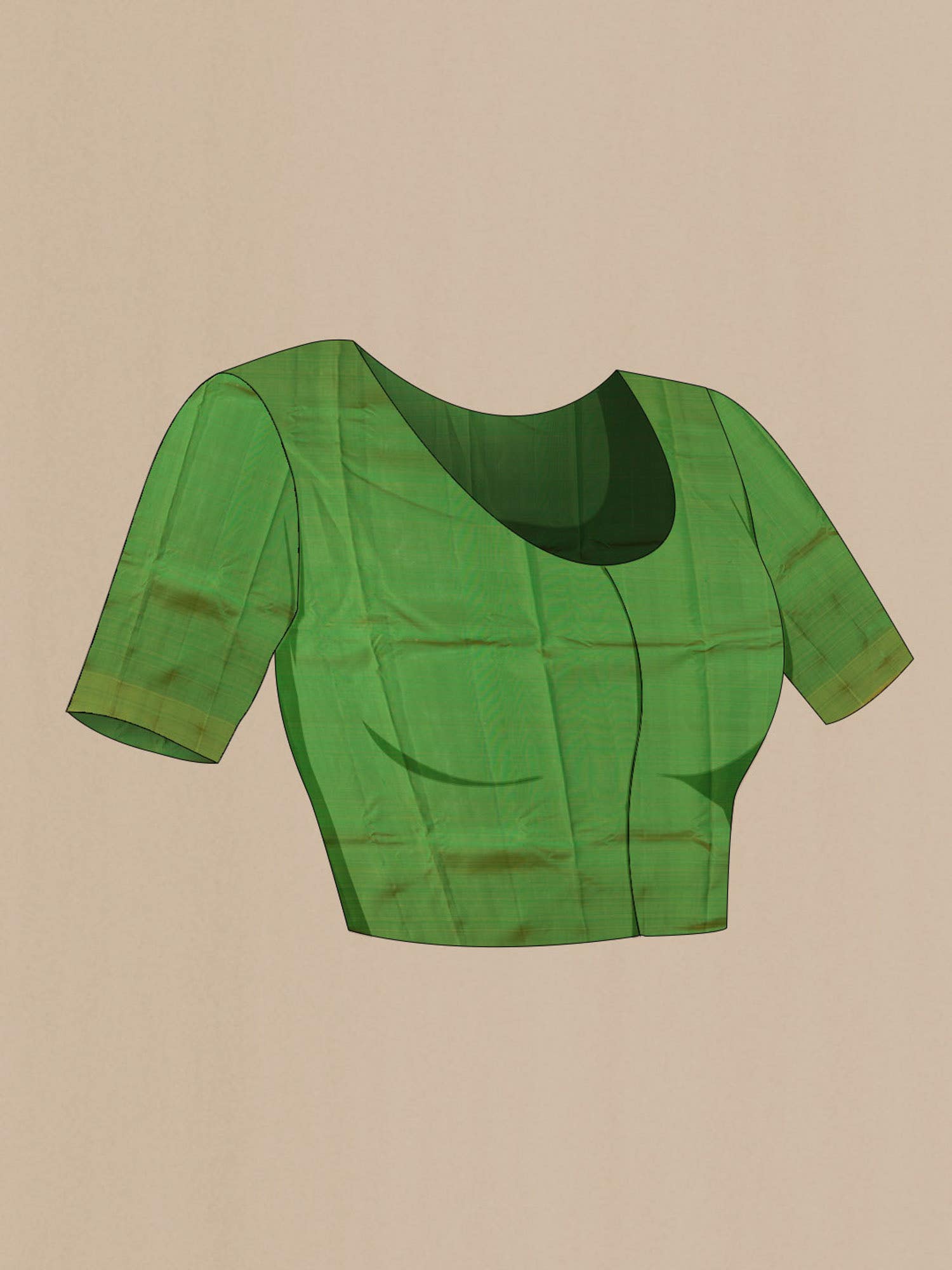 Green Kanchipuram Silk Saree