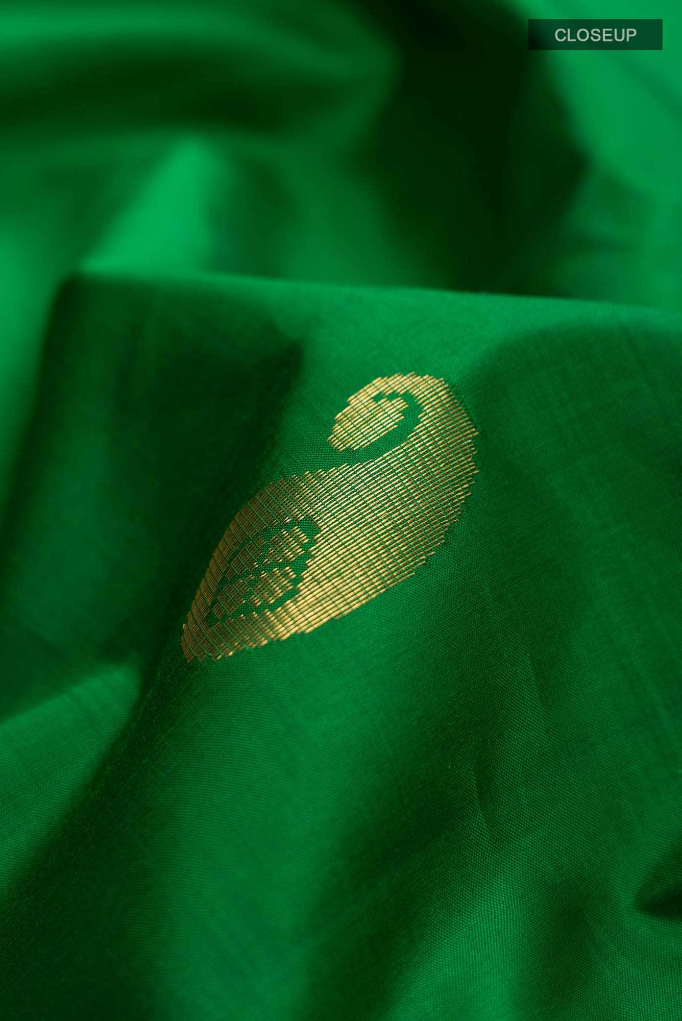 Green Kanchipuram Silk Saree