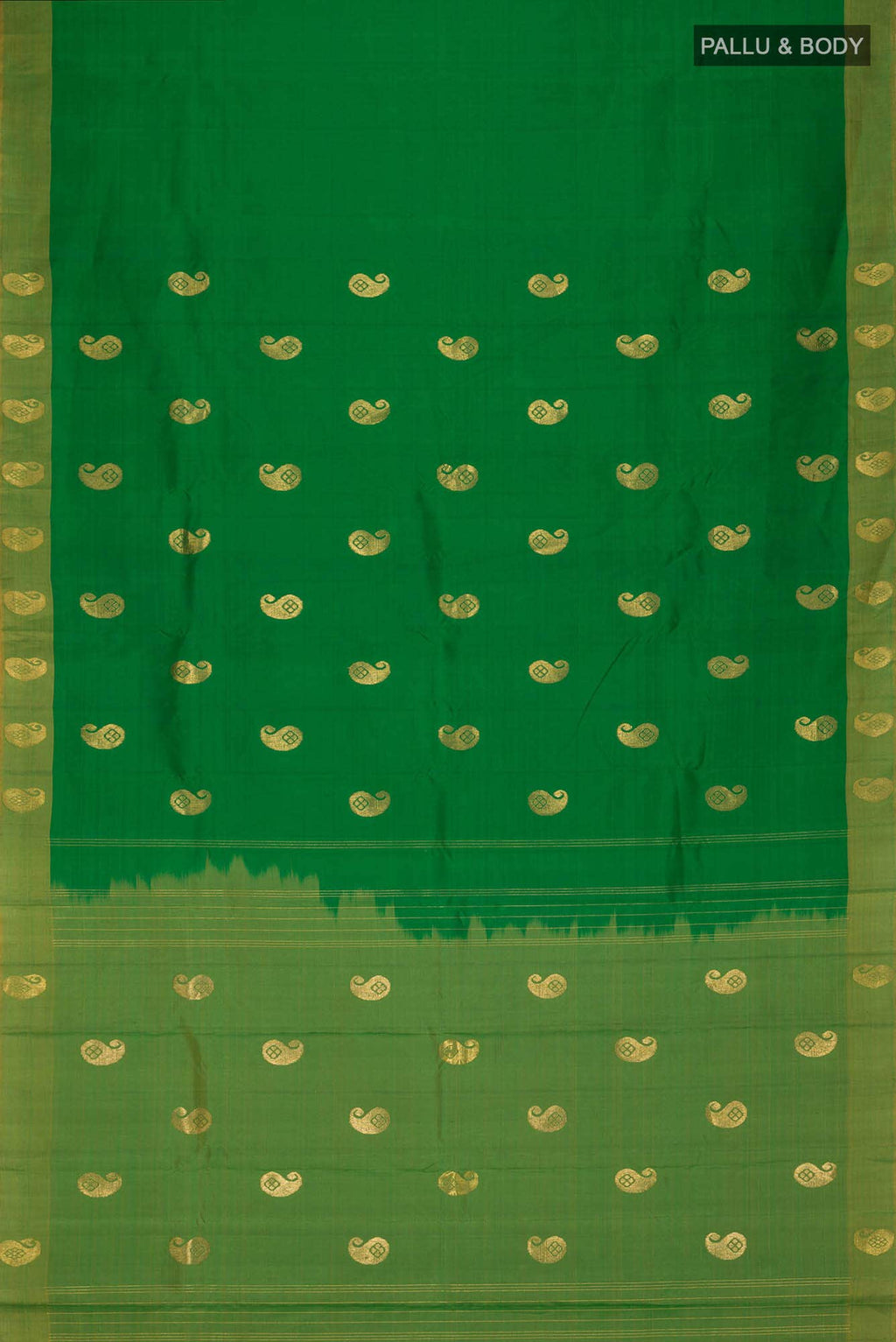 Green Kanchipuram Silk Saree