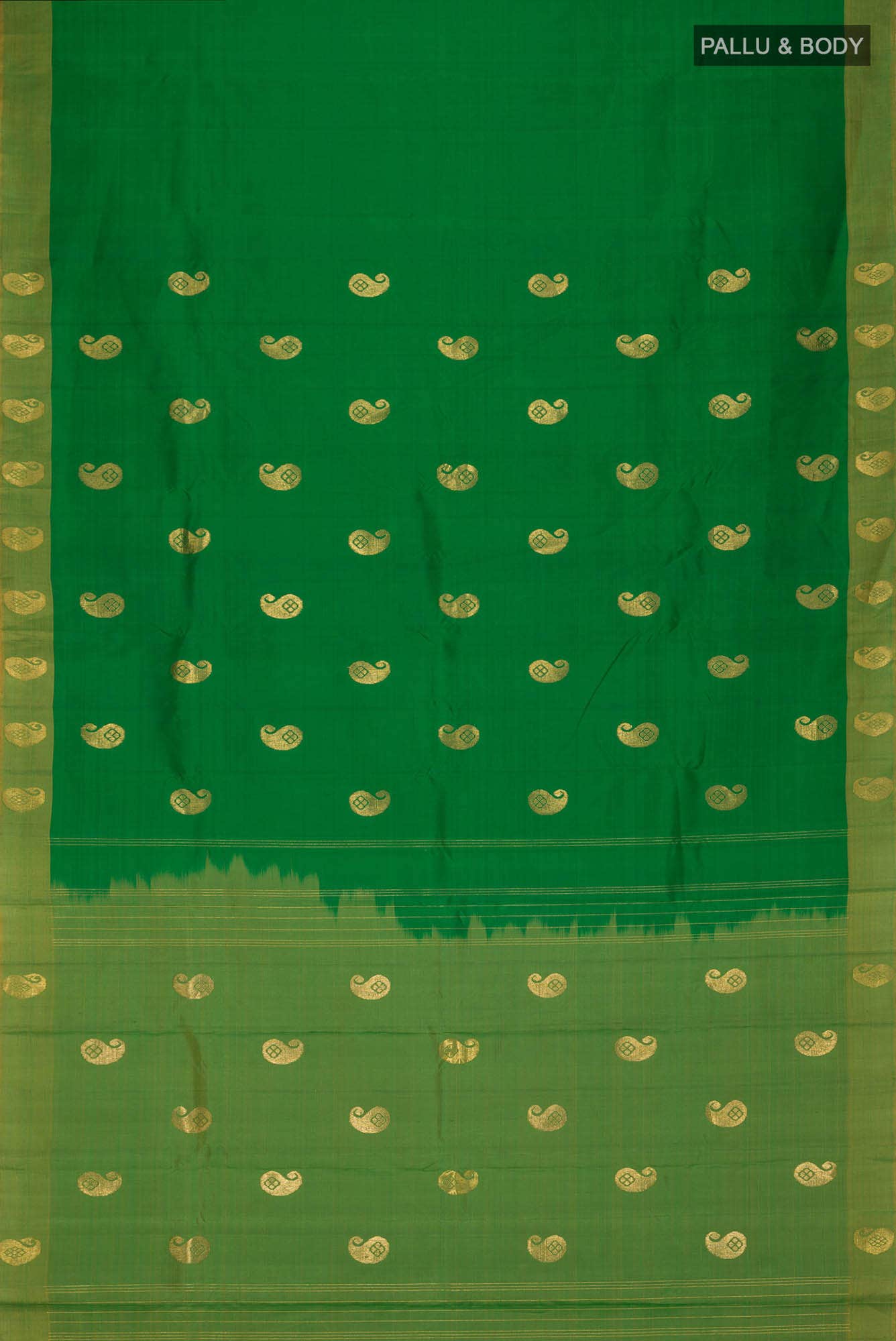 Green Kanchipuram Silk Saree