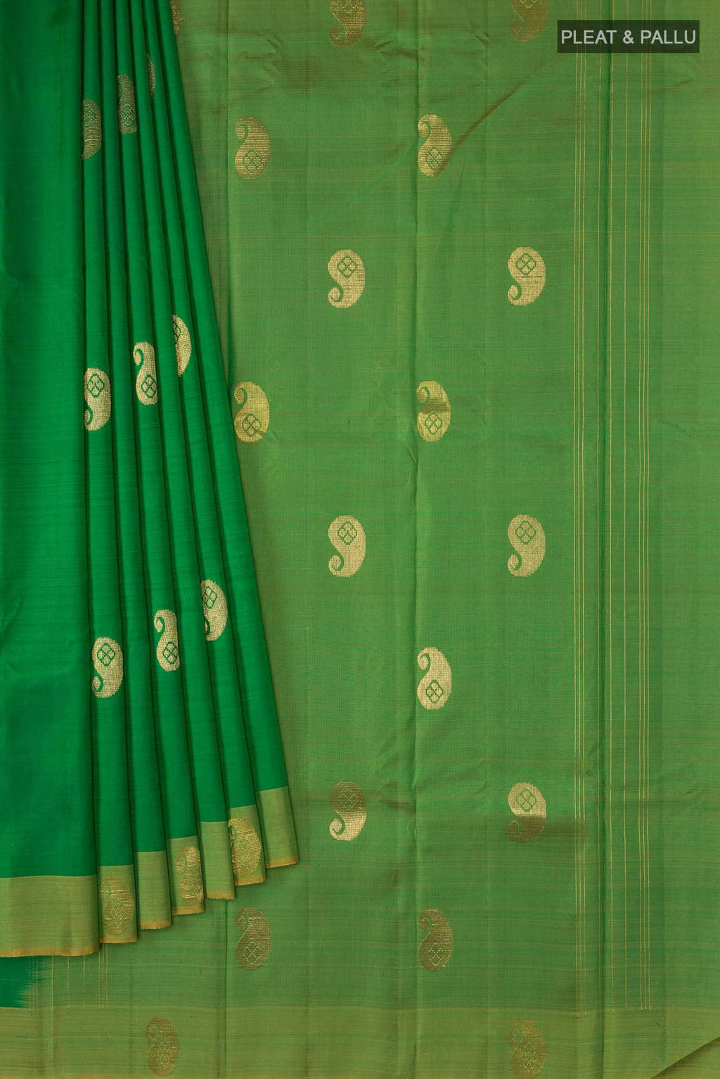 Green Kanchipuram Silk Saree