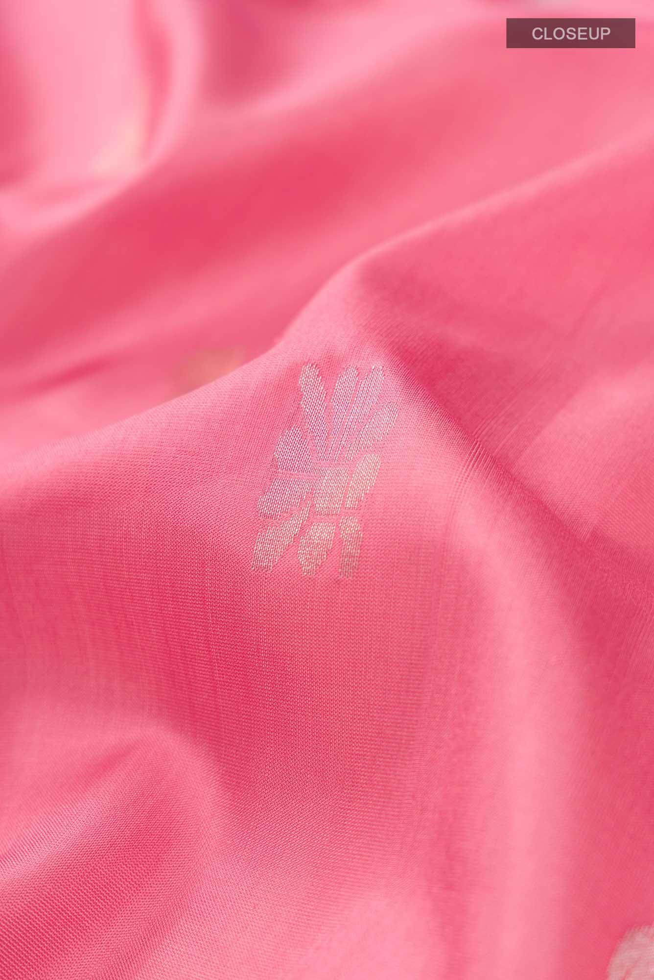 Pink Uppada Silk Saree