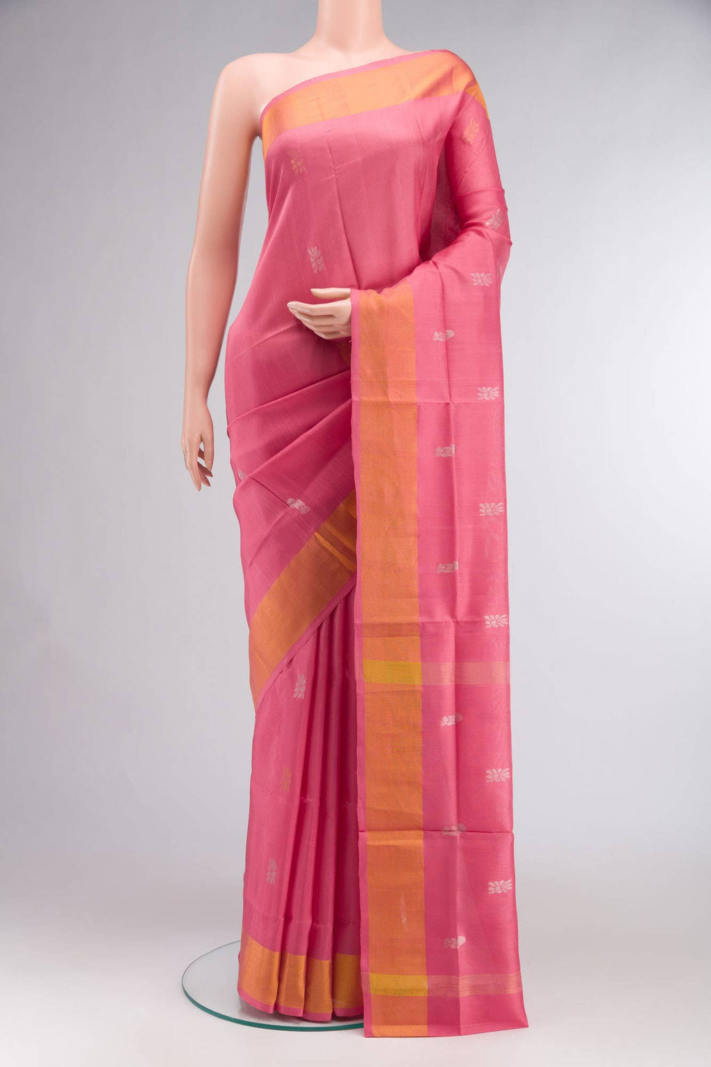 Pink Uppada Silk Saree