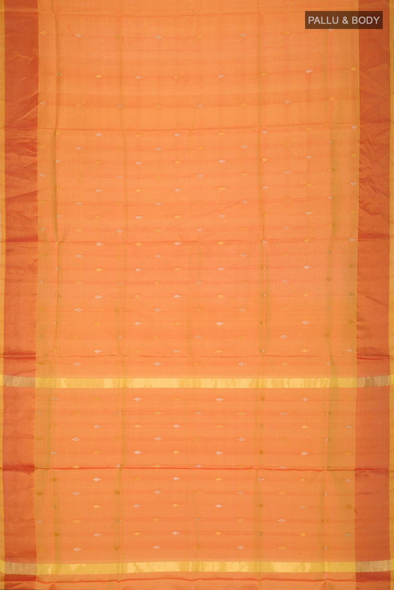 Mustard Uppada Silk Saree