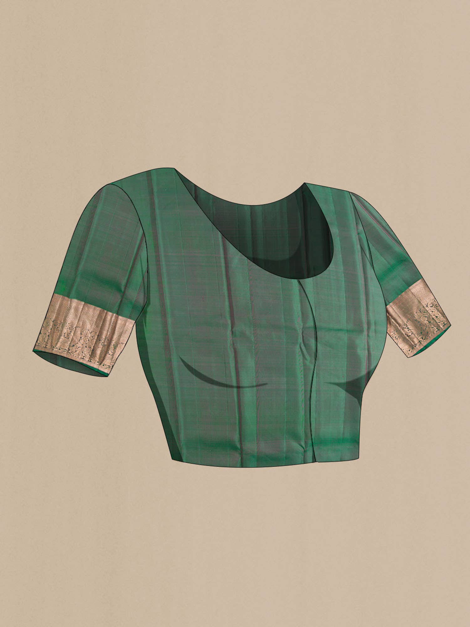 Green Kanchipuram Silk Saree
