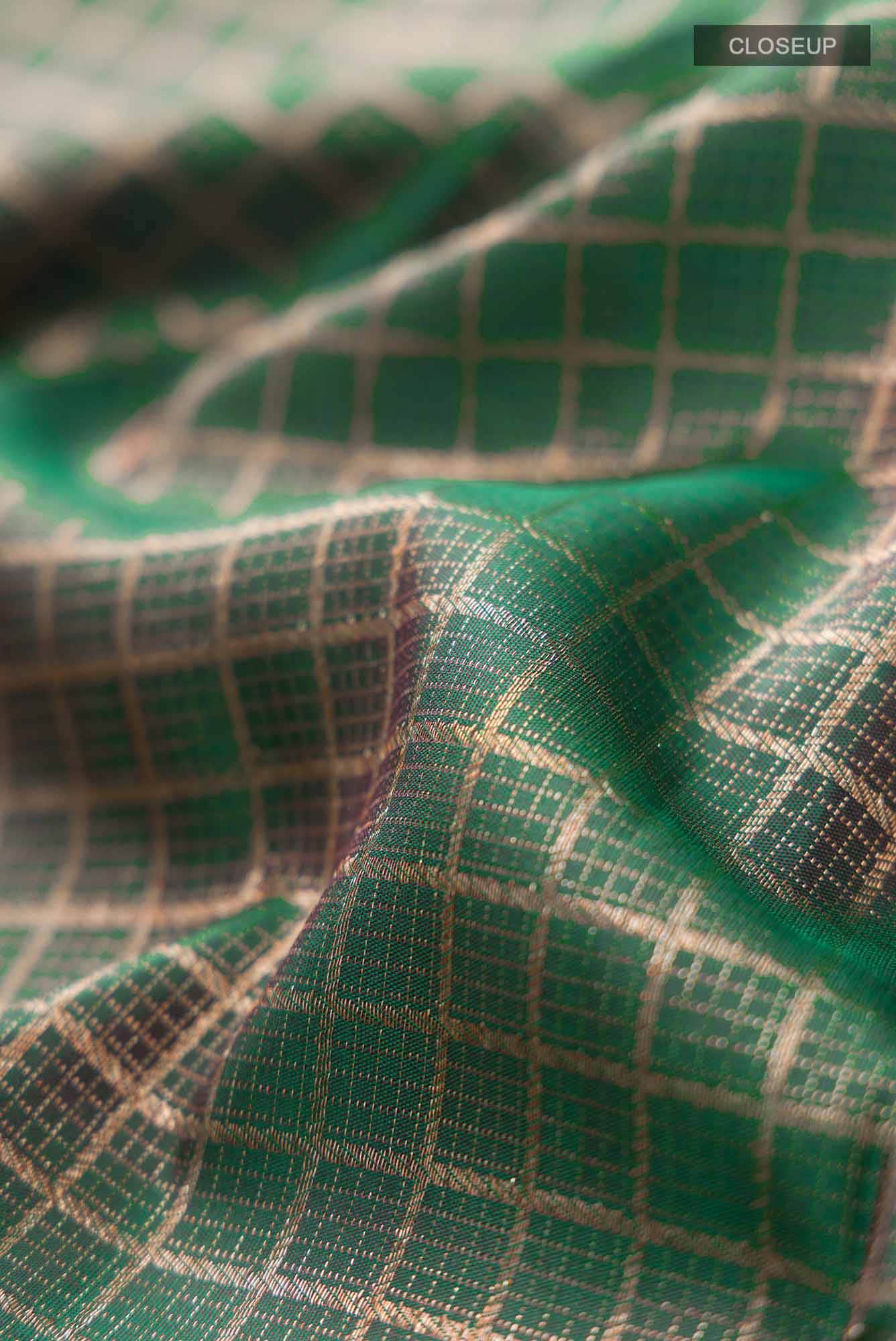 Green Kanchipuram Silk Saree