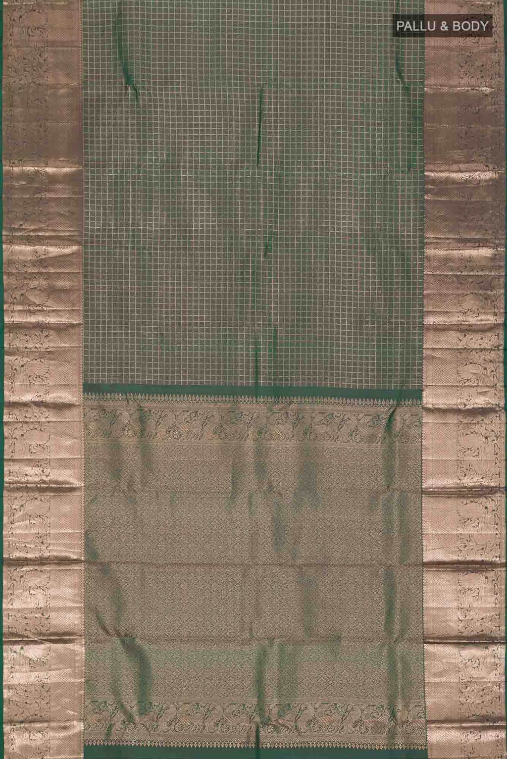 Green Kanchipuram Silk Saree