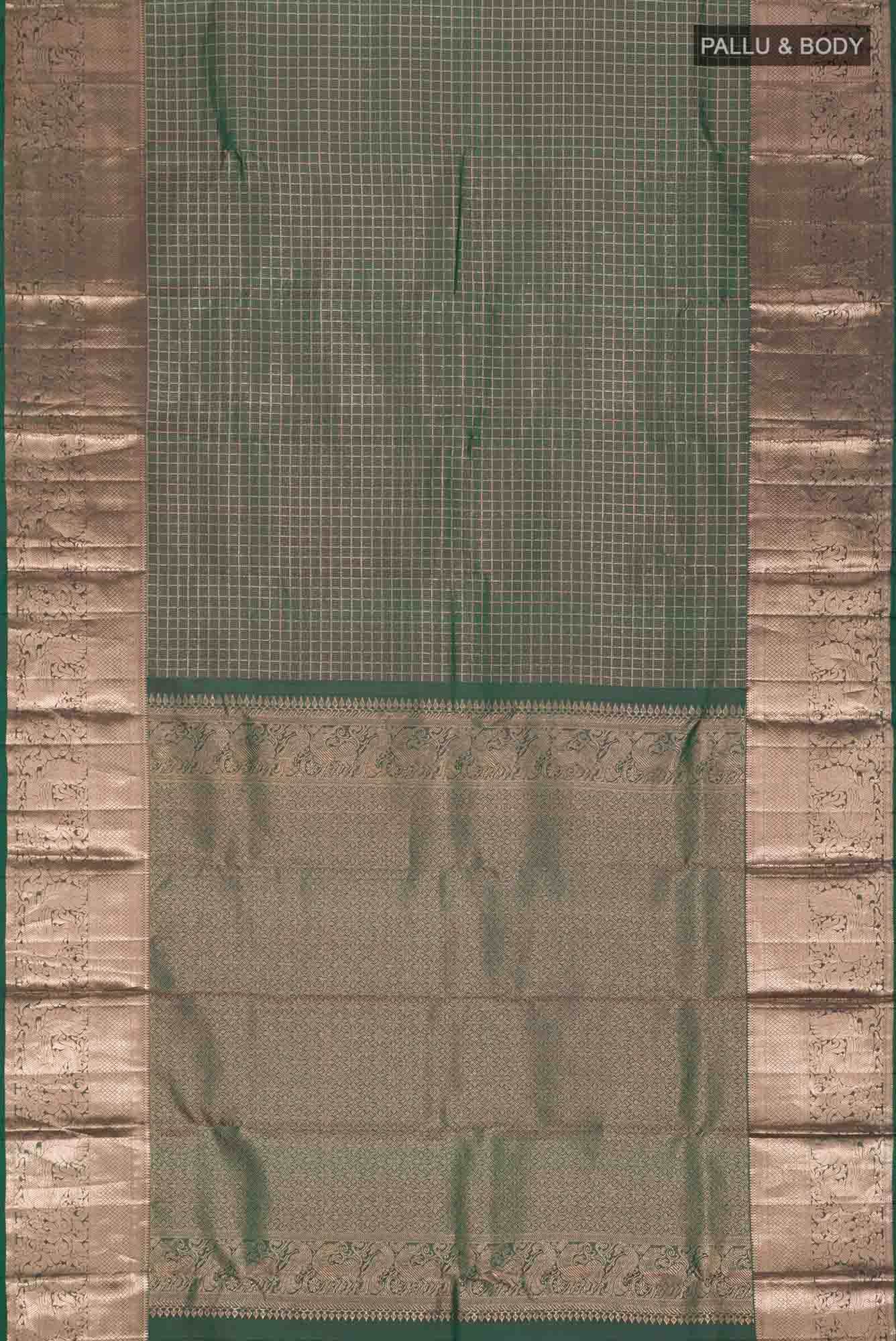 Green Kanchipuram Silk Saree