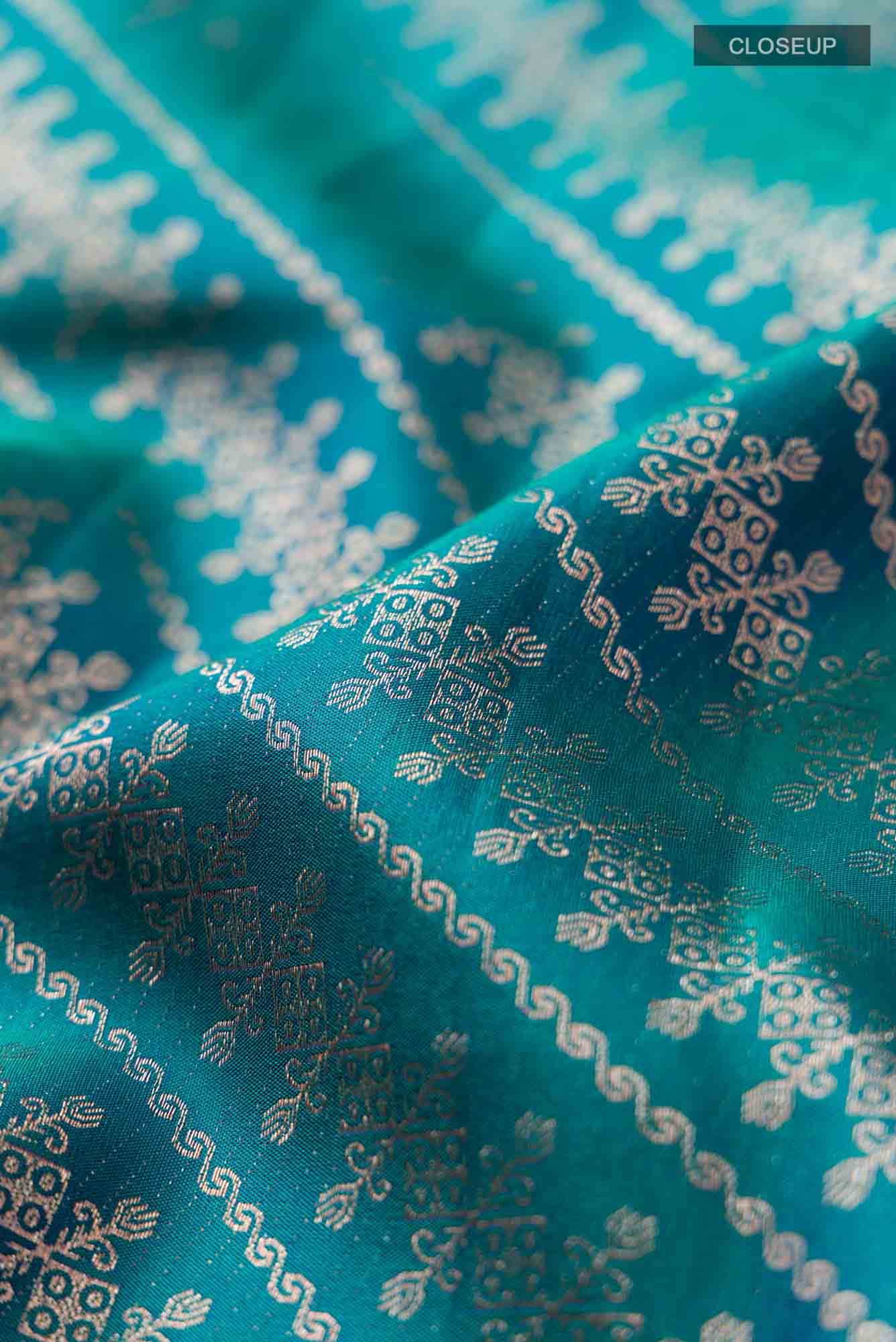 Green Kanchipuram Silk Saree