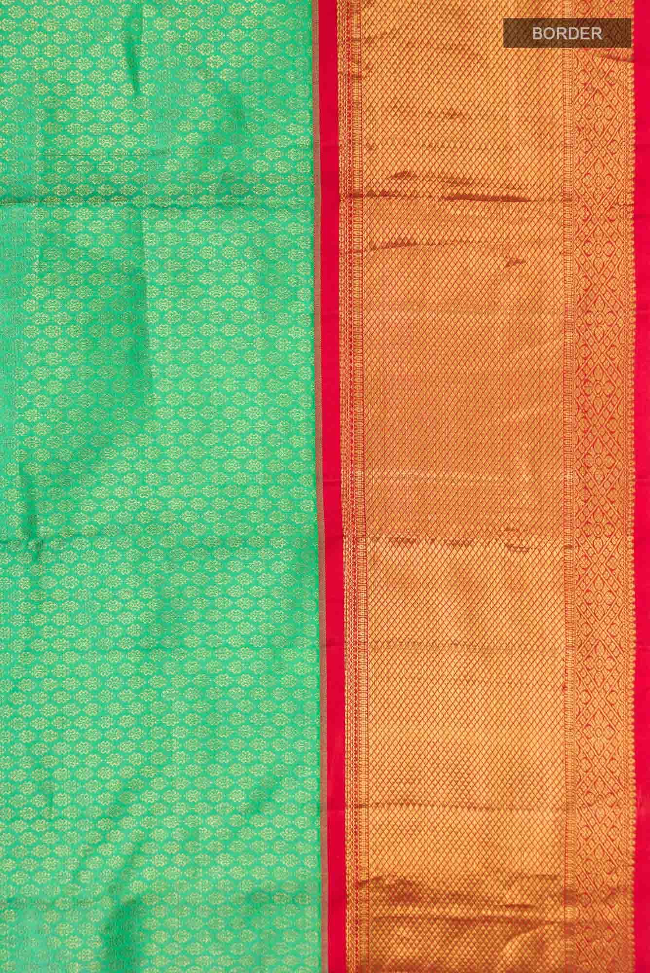 Green Kanchipuram Silk Saree
