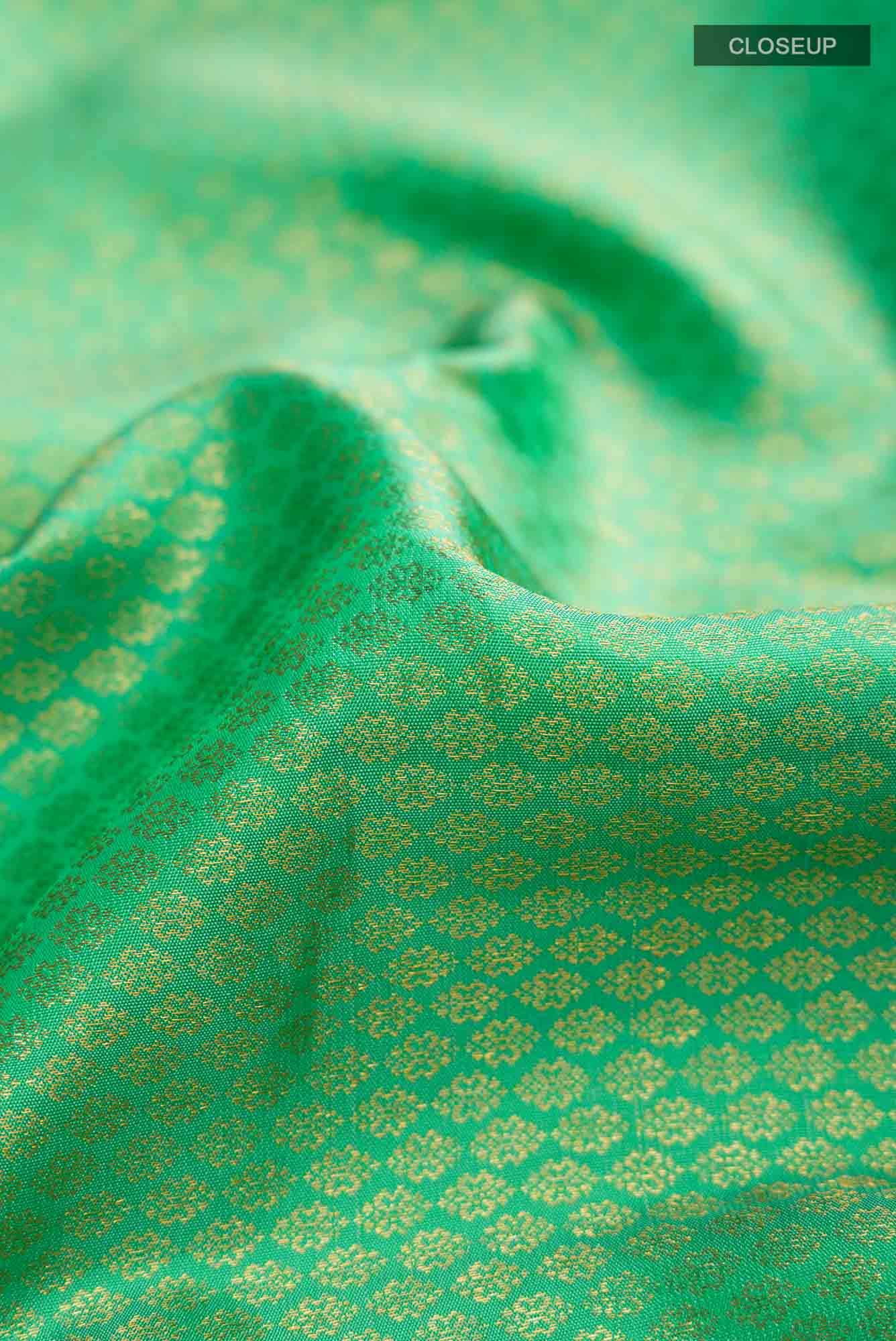 Green Kanchipuram Silk Saree